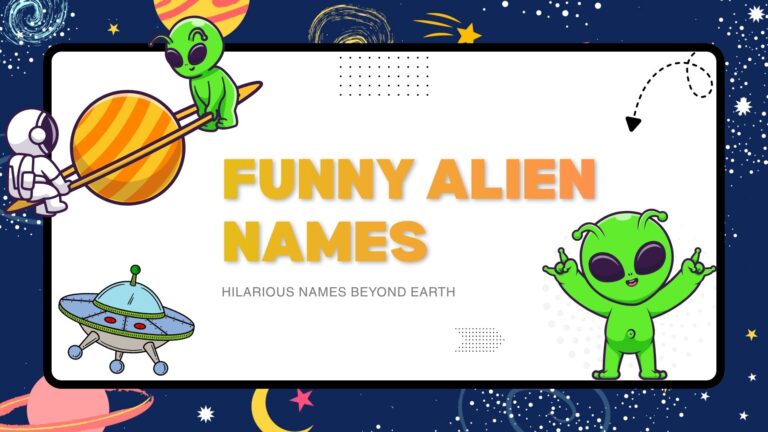 420+ Funny Alien Names (Silly & Out Of This World)