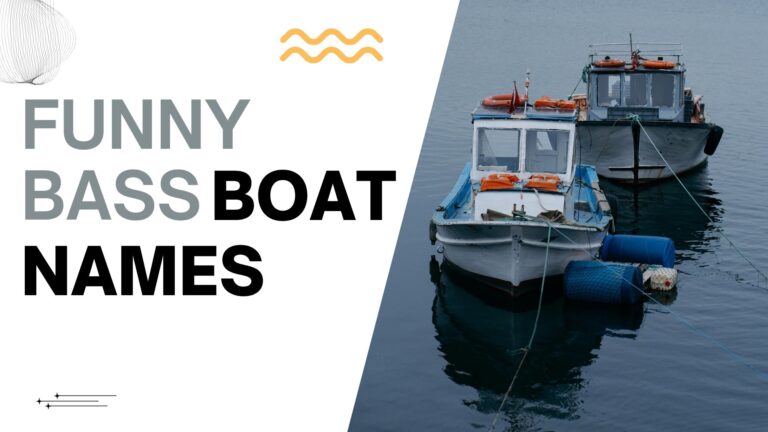 300+ Funny Bass Boat Names (Hilarious & Catchy)