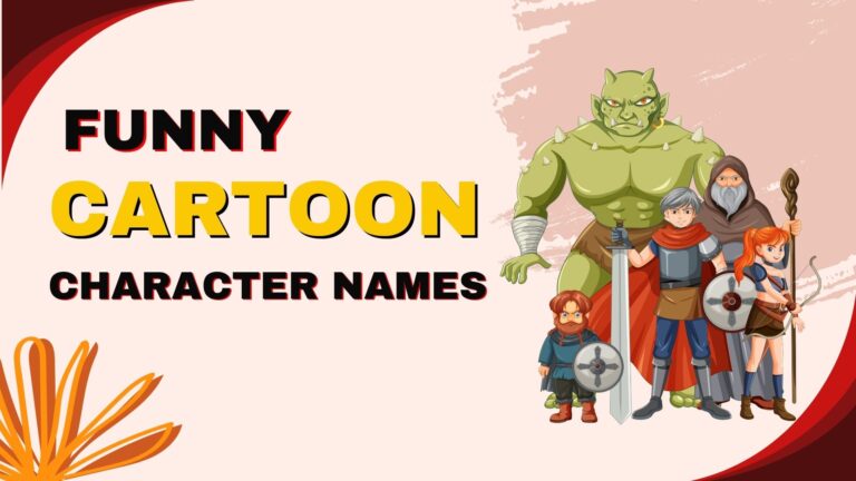 350+ Funny Cartoon Character Names (Silly & Creative)