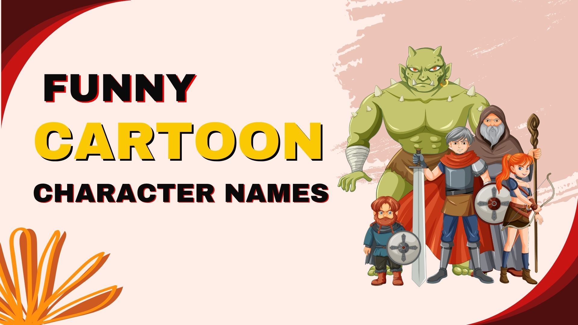 funny cartoon character names