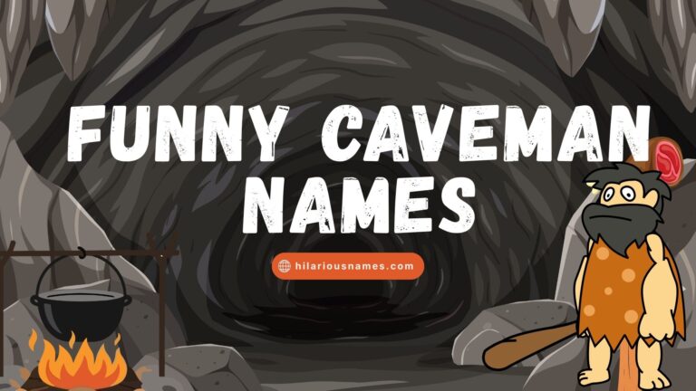 380+ Funny Caveman Names (Hilarious & Stone Age Giggles)
