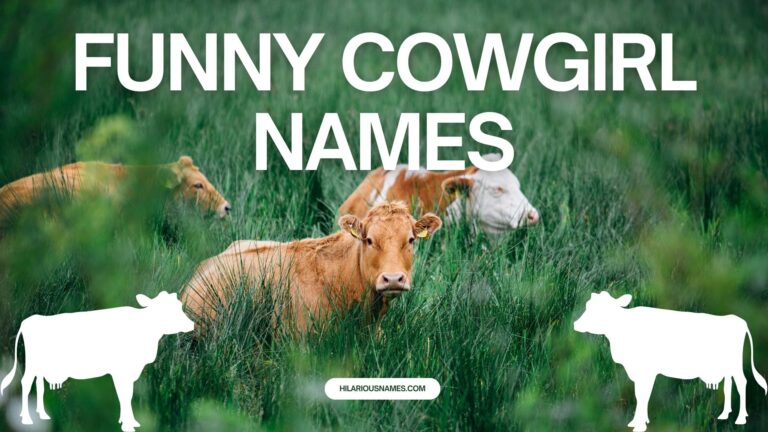 420+ Funny Cowgirl Names (Hilarious & Wild West)