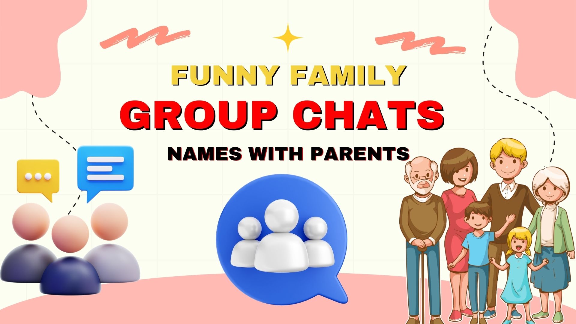 funny family group chat names with parents