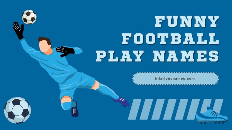 310+ Funny Football Play Names (Funny & Creative)
