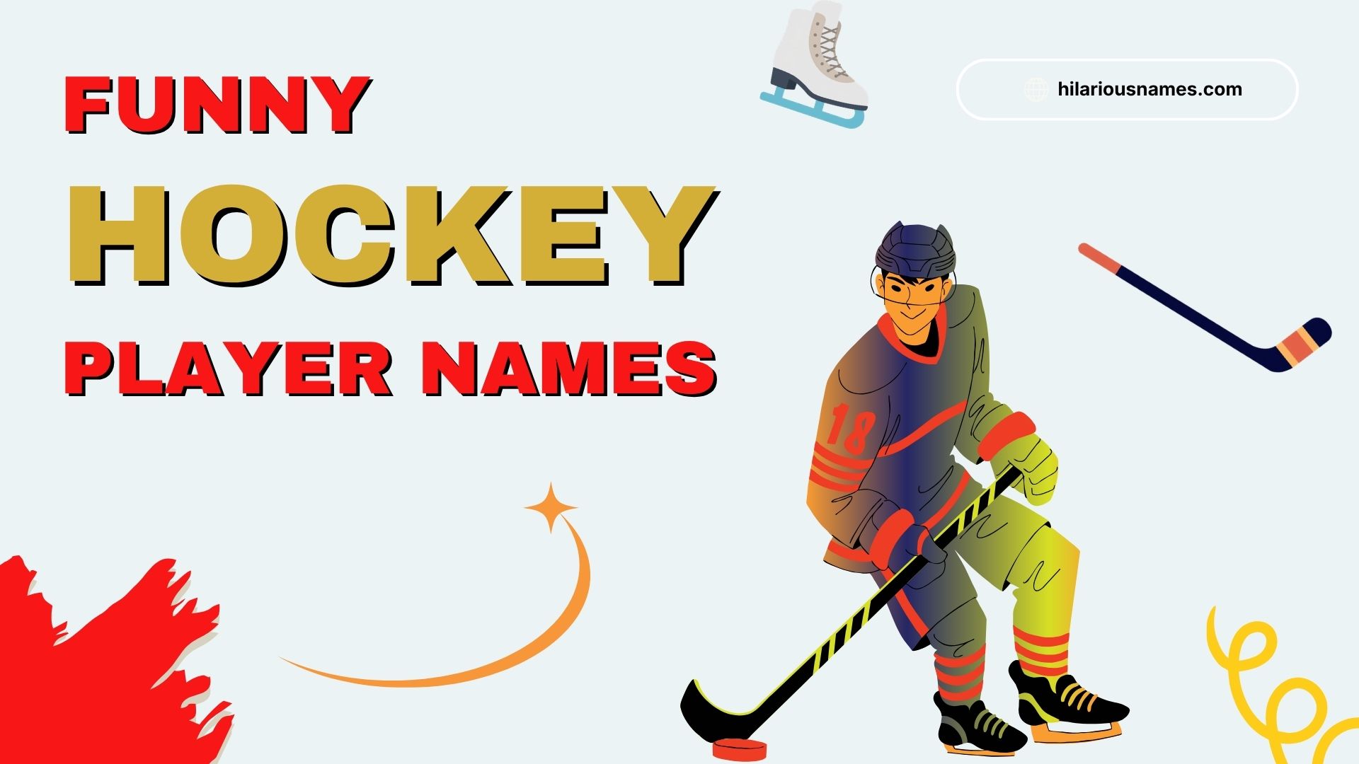 funny hockey player names