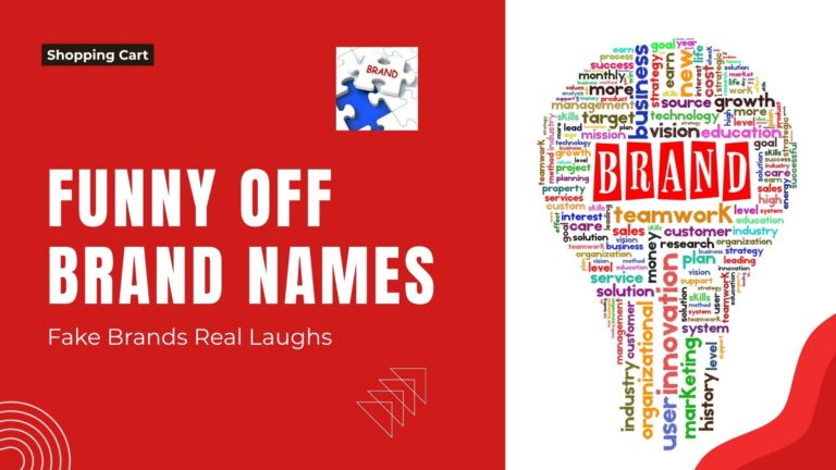 350+ Funny Off Brand Names (Hilarious & Creative)