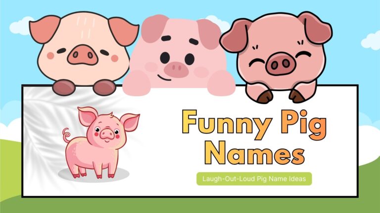 320+ Funny Pig Names (Hilarious & Creative)