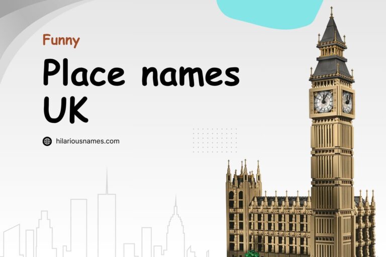 400+ Funny Place Names Uk (Hilarious & Quirky)