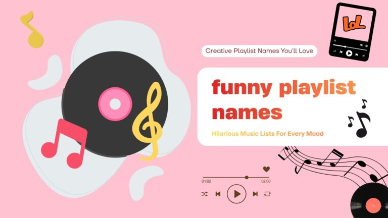 325+ Funny Playlist Names (Hilarious & Witty)