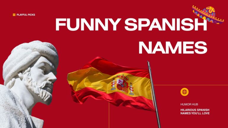 400+ Funny Spanish Names (Hilarious & Quirky)