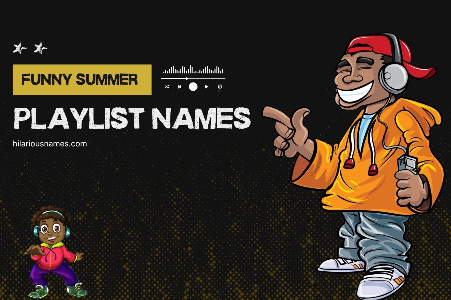 funny summer playlist names