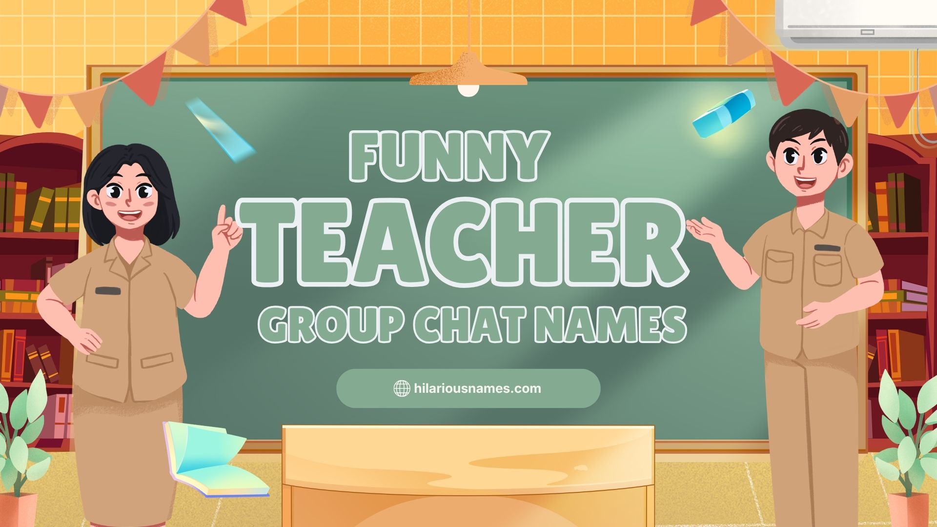 funny teacher group chat names