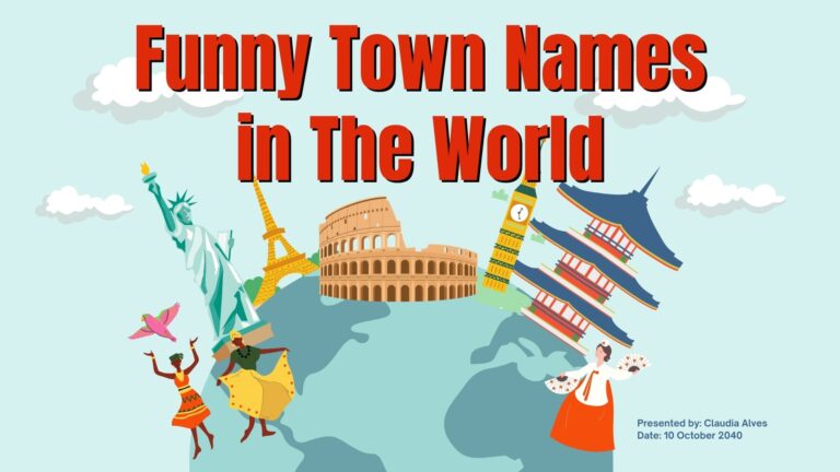 310+ Funny Town Names [Hilarious & Quirky]